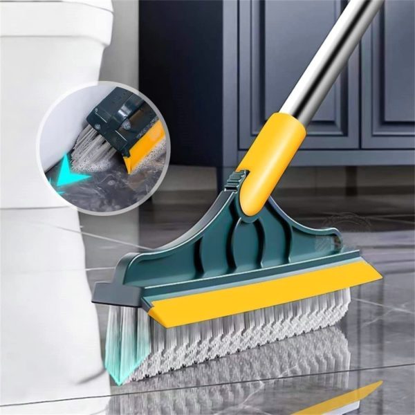 2 In 1 Floor Cleaning Brush Bathroom Tile Windows Floor Cleaning Brush With 120° Rotatable Head