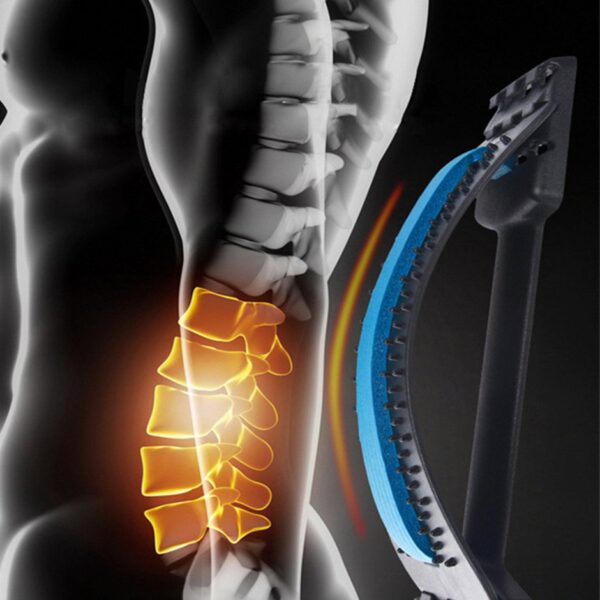 Multi-Level Lumbar Massager: Back Pain Relief & Relaxation