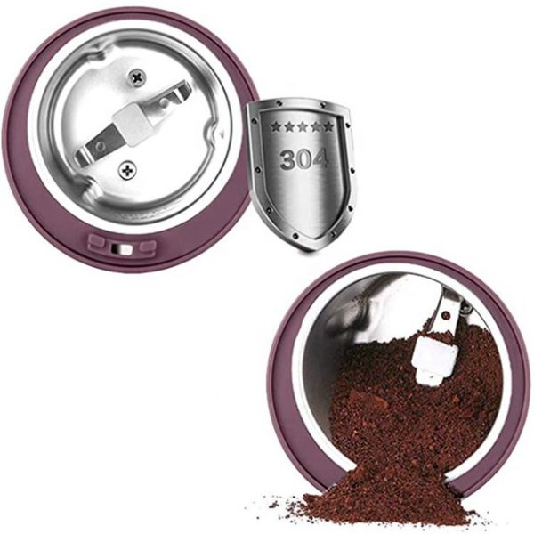 Versatile Stainless Steel Electric Coffee Grinder