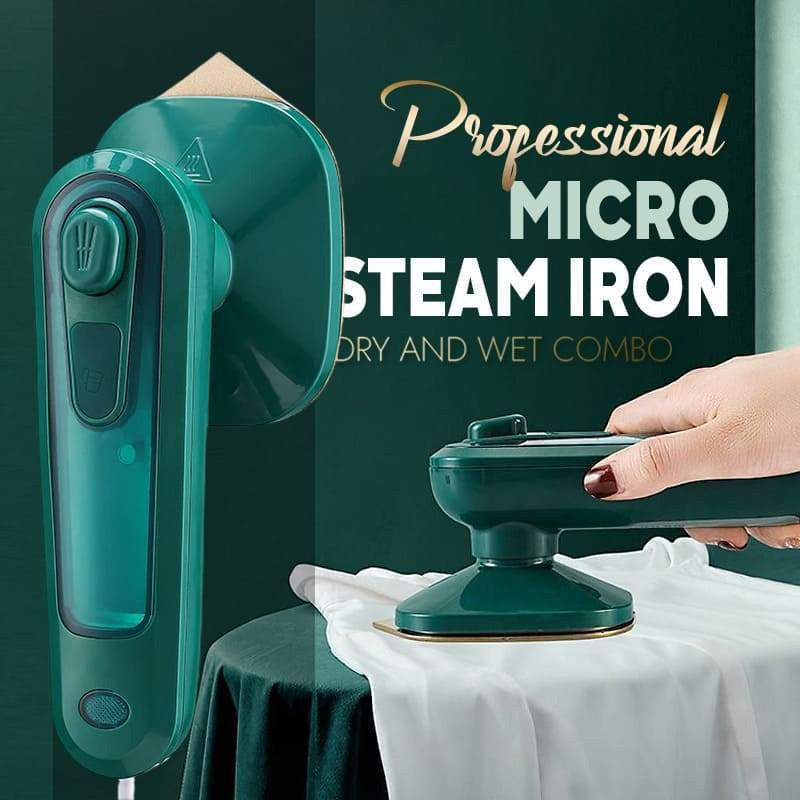 Mini Electric Steam Dry Iron with Spray - Portable Clothes Travel Iron